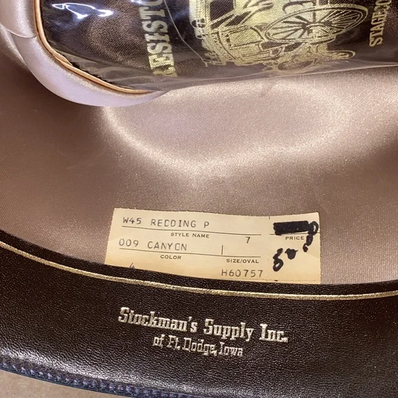 Vintage Resistol Stagecoach Self Conforming Feather Western Hat-Unisex-Size 7